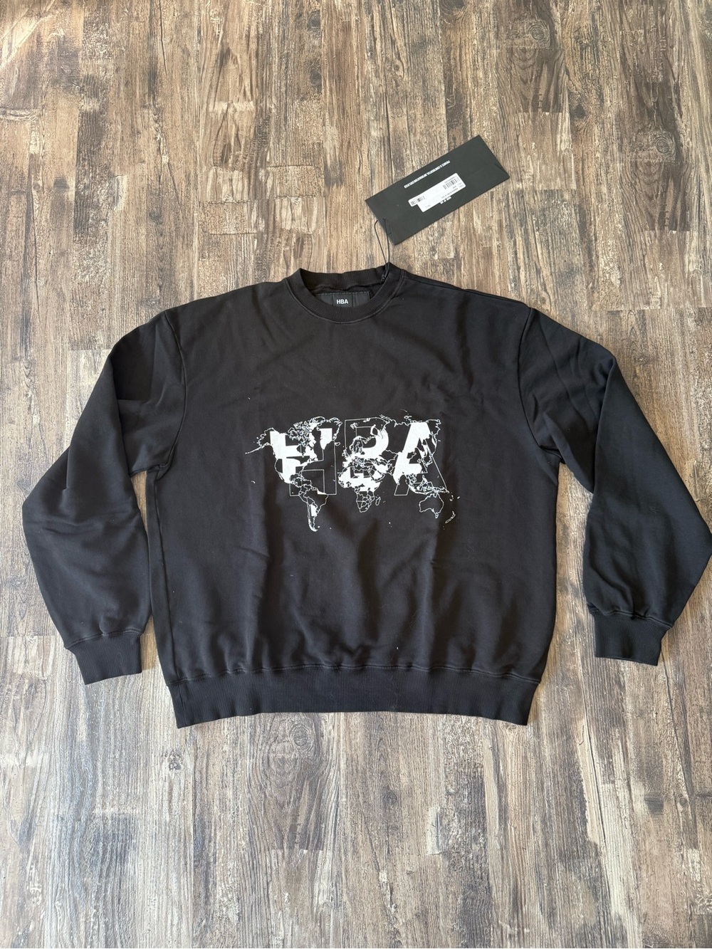 NWT - Hood by Air Earth Logo Crewneck
